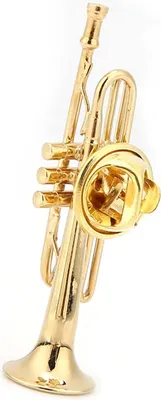 Image de Broche en forme d'instrument de musique raffiné, pince à robe pour femme avec étui cadeau (n° 2)