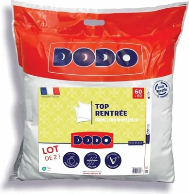 Obrázek produktu pro sada 2 polštářů DODO White 60 x 60 cm