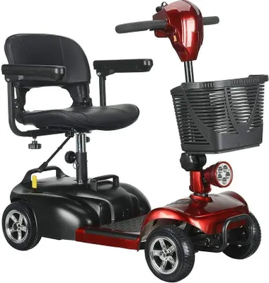 Produktbild von Seniorenmobil "VITA CARE 500" Li-Akku, 6 km/h, bis 25kmh RW, Führerscheinfrei, Gehhilfe, Elektro Rollstuhl, Elektromobil