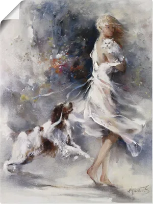 Produktbild von ARTland Poster Rivalität Größe: 90x120 cm