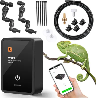 Productafbeelding van Reptielen mistsysteem, voor terrarium, waterdamp nevelspuiter
