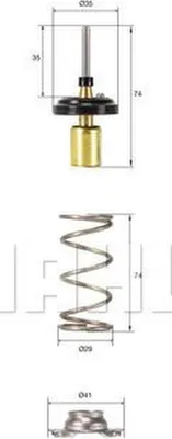Immagine prodotto di Termostato, Kühlmittel