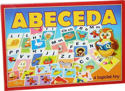 Produktbild von RAPPA Brettspiel für Kinder ab 4 Jahren: Alphabet lernen, 4 Logikspiele