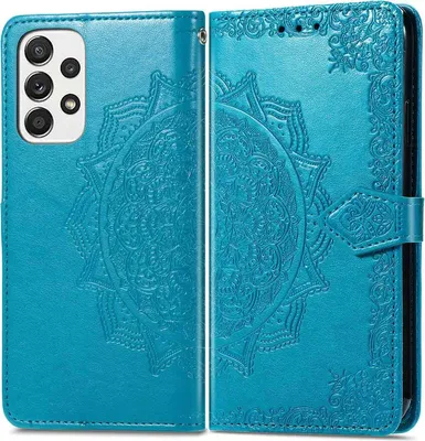 Immagine prodotto di Custodia a libro imoshion Mandala per Samsung Galaxy A33 - Turchese