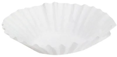 Produktbild von Duni Korbfilter Kaffeefilter Korbfilterpapier Kompostierbar Brewmatic 110/250 1,8l Weiß, 250 Stück