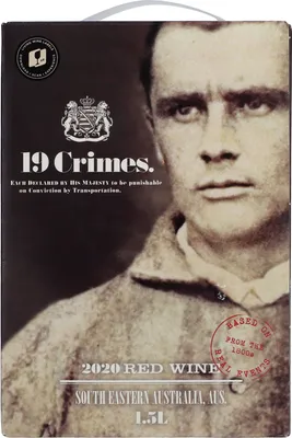 Produktbild von 19 Crimes Red Wine 14% 1,5 ltr. BIB
