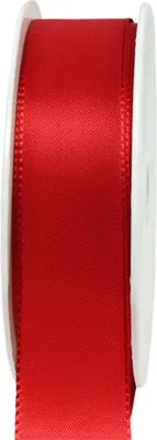 Produktbild von 50m × 40mm Visco Dekoband Taftband Schleifenband Geschenkband Schleife, Farbe:rot