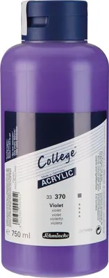 Produktbild von College Acrylic - Violett 750 ml - Schmincke 33 370 030