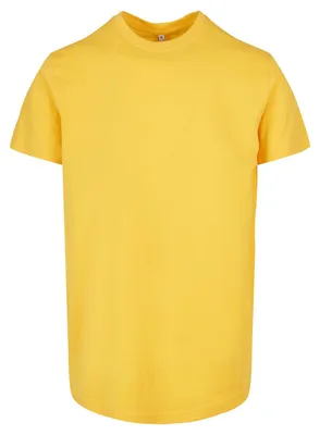 Immagine prodotto di Build Your Brand - T-shirt "Basic" con scollo rotondo da uomo LT5704 (XS) (giallo taxi)