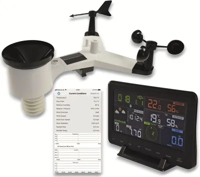 Immagine prodotto di Stazione meteorologica wireless ChiliTec 12in1, WLAN, App
