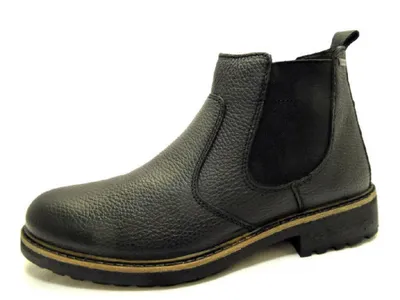 Zdjęcie produktu dla Buty za kostkę dla mężczyzn w kolorze czarnym