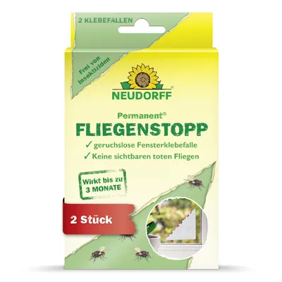 Produktbild von Neudorff Permanent FliegenStopp 2 St. Fliegen zuverlässig bekämpfen