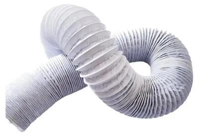 Produktbild von 80 mm Durchmesser / 10 m flexibler PVC-Abluftschlauch šC Lš¹ftungsschlauch fš¹r Klimaanlagen, W?schetrockner und Dunstabzugshauben