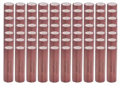 Obrázok produktu pre Nabíjateľná batéria, kapacita 3000 mAh, výbojový prúd 25 A, 70 kusov, 3,7 V