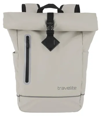 Zdjęcie produktu dla travelite plecak turystyczny Plecak Basics Roll-Up Plane 19L kość słoniowa kremowy
