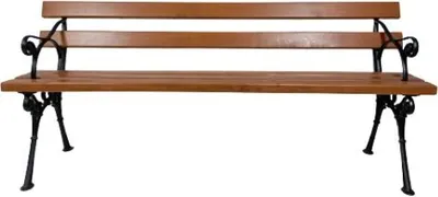 Obrázok produktu pre Drevená záhradná lavička s operadlom 170x35x73cm lavičkové sedadlo Parková lavička