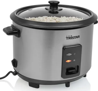 Image de Cuiseur à riz 1.8l 700w inox - Tristar - RK-6148 -