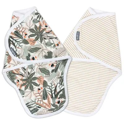 Obrázok produktu pre Bellochi Swaddle Me Pucksck Baby 0-3 mesiace - 2 - Sada súpravy Pucker uterák dieťa 0-3 mesiac