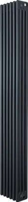 Imagen del producto de Radiador tubular de 4 columnas – 1800 mm x 290 mm – Gris antracita