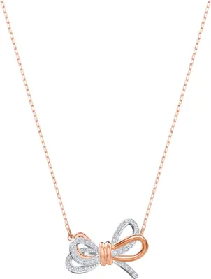 Produktbild von Swarovski Halskette Lifelong Bow Uni rosegold 5440636