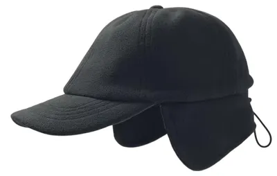 Immagine prodotto di Atlantis Headwear - Cappellino da baseball con paraorecchie LT1131 (taglia unica) (nero)