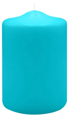 Produktbild von Spitzkopf Stumpen Kerzen Ocean Blau 15 x Ø 9 cm, 6 Stück