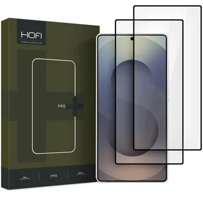 Obrázok produktu pre Kaitseklaas Hofi Galaxy S25 Ultra Pro+, must, 2tk