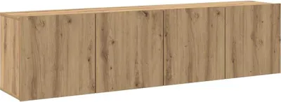 Obrázok produktu pre vidaXL TV nástenné skrinky 2 ks. Dub Artisan 80x30x41 cm