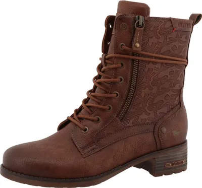 Zdjęcie produktu dla Mustang damskie eleganckie buty za kostkę 15M0062002 brązowy
