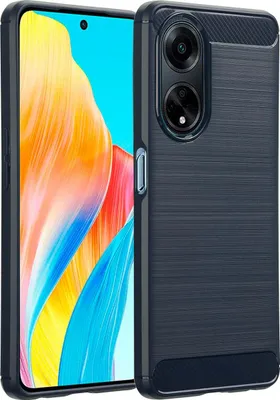 Zdjęcie produktu dla imoshion Brushed Backcover dla Oppo A98 - ciemnoniebieski