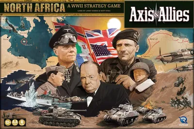 Obrázek produktu pro Asmodee Axis & Allies: North Africa, Stolní hra, 12 rok/roky, 3 min
