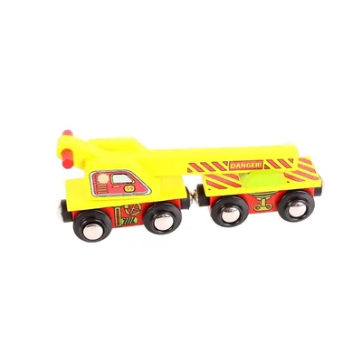 Obrázok produktu pre Bigjigs Rail Wagon so žeriavom