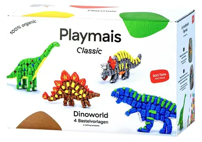 Image de PlayMais Classic Dinoworld - 800 pièces