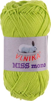 Produktbild von 50g Strickgarn Miss Mono Häkelgarn Stricken Häkeln Farbauswahl, Farbe:313 lime green