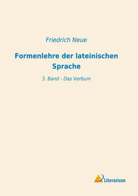 Produktbild von Formenlehre der lateinischen Sprache