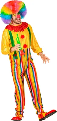 Produktbild von ZIRKUS CLOWN (Kostüm mit Kragen und Hosenträger) Gr. M