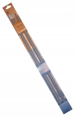 Produktbild von Pony Teflon Stricknadeln Gerade 35 cm 9 mm