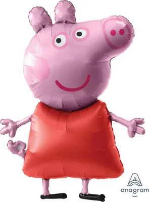 Obrázok produktu pre Fóliový balón Airwalker Peppa Wutz 121cm
