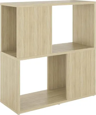 Obrázek produktu pro vidaXL Knihovna Sonoma Dub 60x24x63 cm výrobek ze dřeva