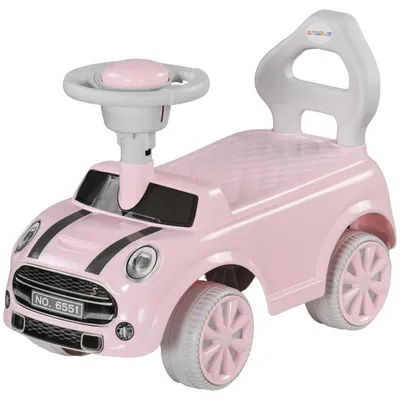 Produktbild von AIYAPLAY Kinder Rutschauto, Kinderfahrzeug mit Lenkrad Hupe Kippschutz