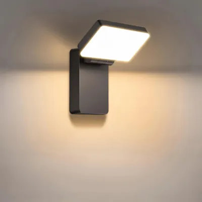 LED-Wandlampe 40W, 3000K, drehbar, IP65, Außenleuchte