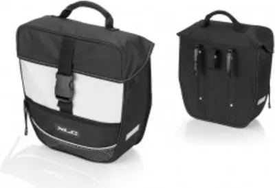 Zdjęcie produktu dla XLC BA-S67, Rama, Torba rowerowa, Poliester, Antracyt, Czarny, Biały, 13 l, 130 mm