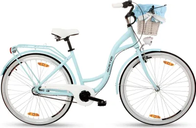 Obrázek produktu pro Městské kolo Goetze Style Alu 28" – 3 rychlosti Nexus, hliníkové rám 18", LED osvětlení, košík