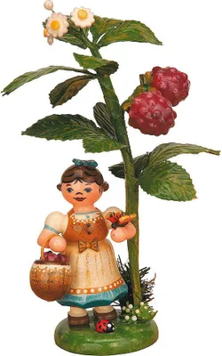 Produktbild von Herbstkind - Himbeere (13cm) von Hubrig Volkskunst