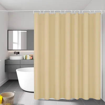 Produktbild von Basis-Badvorhang Beige 140 x 180 cm
