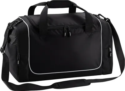 Immagine prodotto di Quadra QS77 | Borsa sportiva Teamwear Locker | 47 x 30 x 27 cm - Colore: Nero/Grigio chiaro - Dimensioni: 47 x 30 x 27 cm