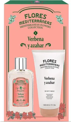 Image de FLEURS MEDITERRANEENNES VERBENA ET BLOSSOM D'ORANGE CASE 2 pcs