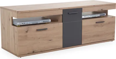 Produktbild von Lowboard HARPER MADANG BHT 150x55x50 cm braun TV-Lowboard
