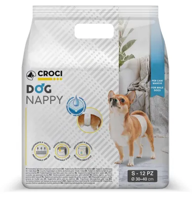 Immagine prodotto di Pannolini per cani maschi - Pannolini per cani da maschio - Mutandine per cani per urinare - Articoli per l'igiene