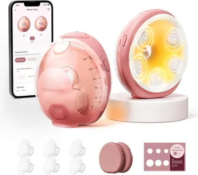 Zdjęcie produktu dla Momcozy Wellness – przenośna elektryczna laktator z funkcją podgrzewania i masażu